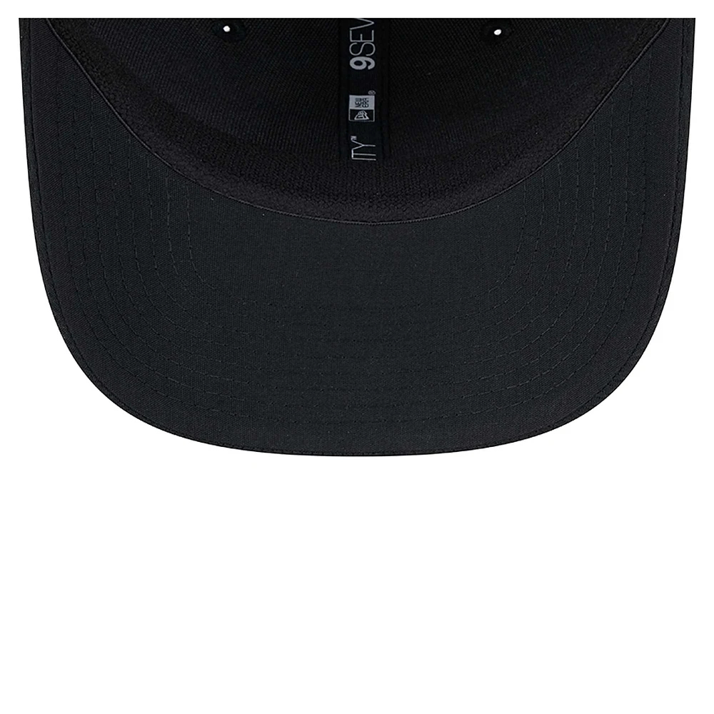 Men's New Era Black Iowa Hawkeyes COOLERA 9SEVENTY Rope Stretch-Snap Hat