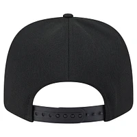 Casquette extensible noire Game Day 9SEVENTY des Iowa Hawkeyes de New Era pour homme