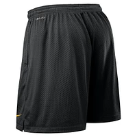 Men's Nike Black/Gold Iowa Hawkeyes 2025 Sideline Reversible Performance Shorts