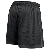 Men's Nike Black/Heather Gray Iowa Hawkeyes Player Reversible Shorts