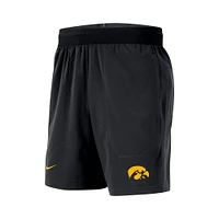 Men's Nike  Black Iowa Hawkeyes Player Performance Shorts