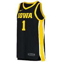 Men's Nike Black Iowa Hawkeyes Replica Jersey