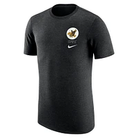 Men's Nike Black Iowa Hawkeyes Retro Tri-Blend T-Shirt