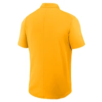 Men's Nike Gold Iowa Hawkeyes Primetime Victory Legacy Vault Logo Performance Polo