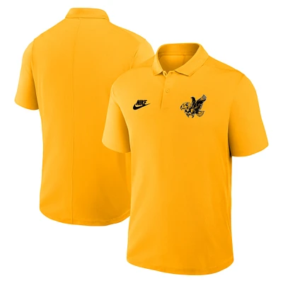 Polo Nike Gold Iowa Hawkeyes Primetime Victory Legacy Vault Performance pour homme