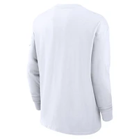 Men's Nike White Iowa Hawkeyes Legacy Max90 Pocket Long Sleeve T-Shirt