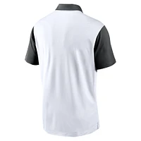 Polo Nike blanc Iowa Hawkeyes Primetime Campus Vapor Performance pour homme
