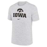 Men's Nike White Iowa Hawkeyes Primetime Velocity T-Shirt