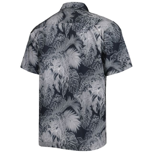 Chemise de camp boutonnée Tommy Bahama Iowa Hawkeyes Coast Luminescent Fronds IslandZone pour homme