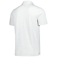 Men's Vineyard Vines White Iowa Hawkeyes Bradley Stripe Sankaty Polo