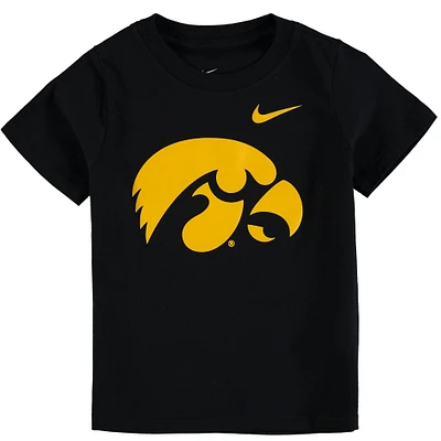 T-shirt à logo Nike Iowa Hawkeyes noir pour tout-petit