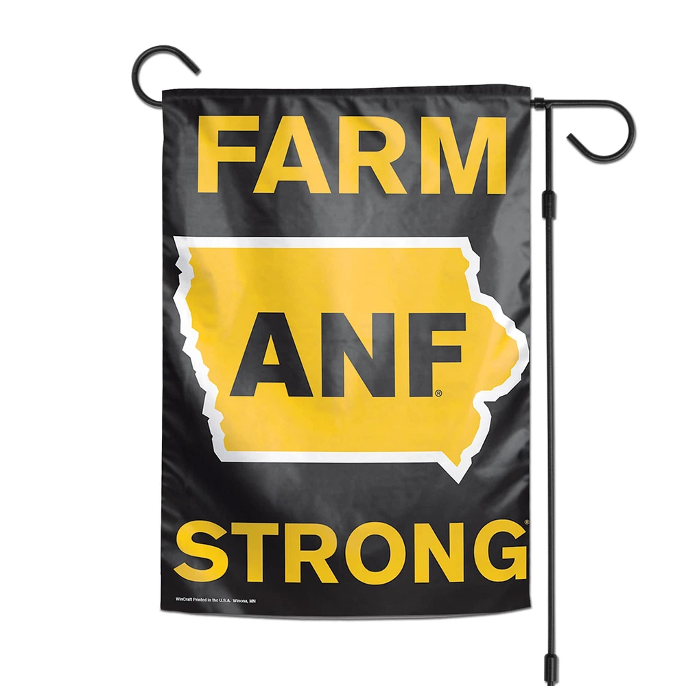 WinCraft Iowa Hawkeyes Drapeau de jardin double face avec logo 12" x 18"