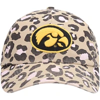 Women's '47 Khaki Iowa Hawkeyes Bagheera Clean Up Adjustable Hat
