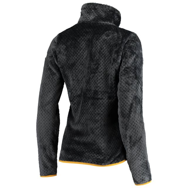 Veste Columbia Iowa Hawkeyes Fireside II Sherpa à fermeture éclair intégrale pour femme