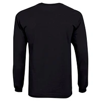 Youth Champion Black Iowa Hawkeyes Distressed Arch Over Logo Long Sleeve T-Shirt
