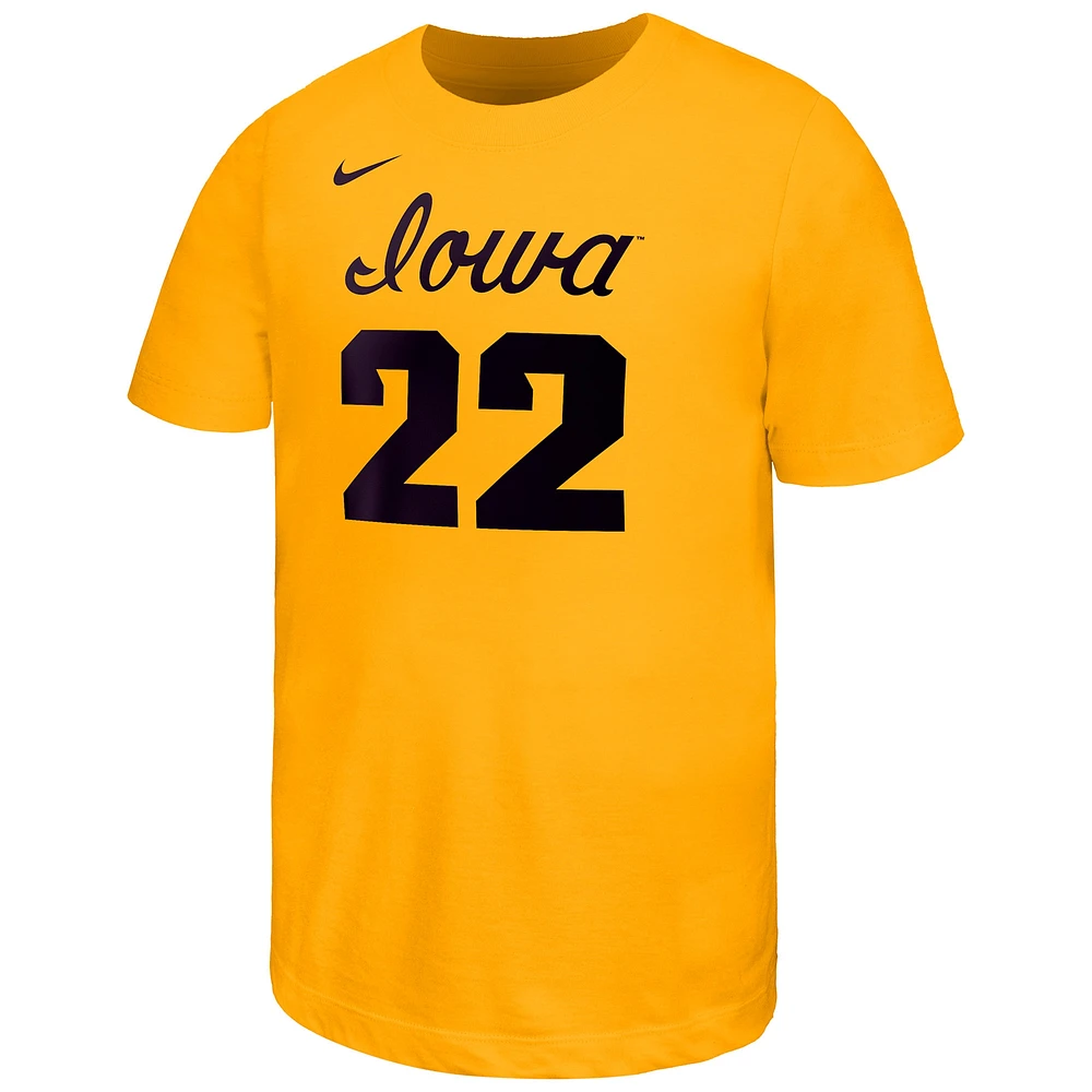 V110625 Iowa Caitlin Clark N&N Core SS T TEEYTHNUM B11377-P033128-IOWANCC-76I #1