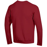 Men's Champion Cardinal Iowa State Cyclones High Motor Pullover Sweatshirt