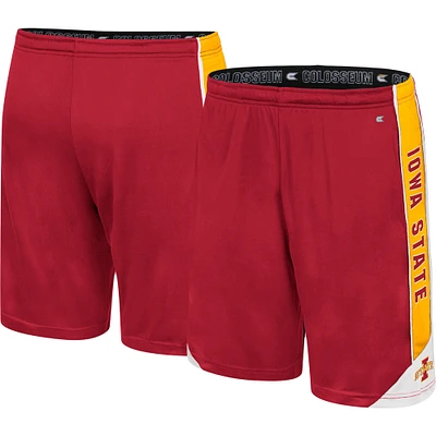 Colosseum Cardinal Iowa State Cyclones Haller Short pour homme