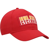 Men's Colosseum  Cardinal Iowa State Cyclones Positraction Snapback Hat