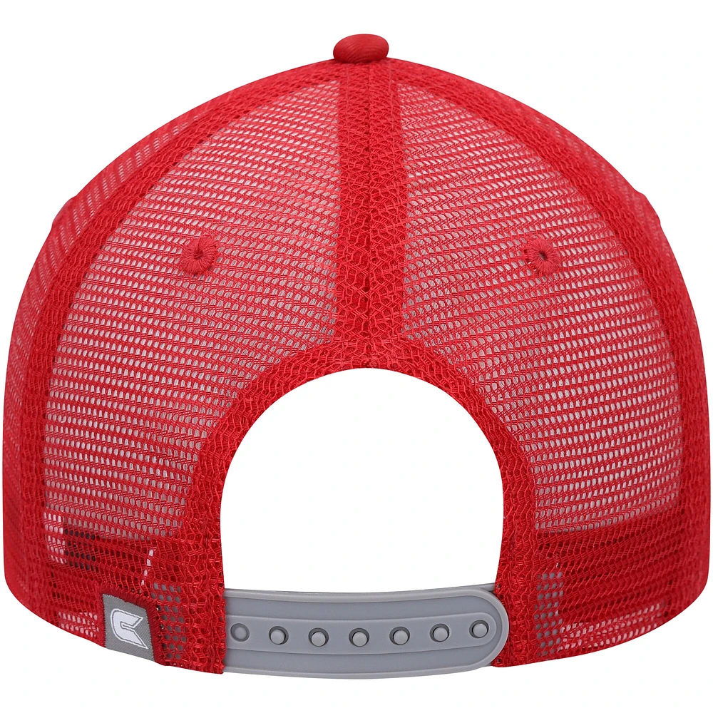 Men's Colosseum  Gray/Cardinal Iowa State Cyclones Love Fern Trucker Snapback Hat