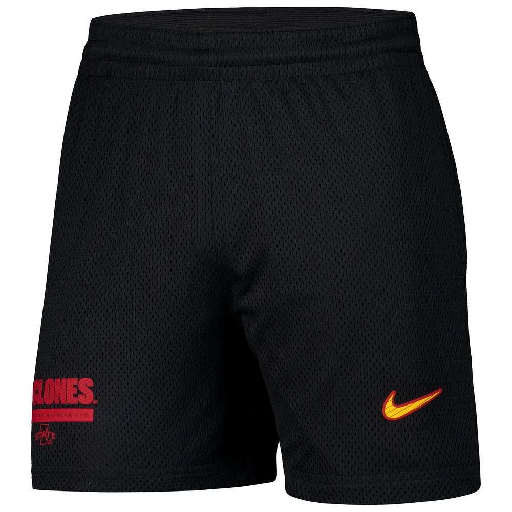 Short Nike noir Iowa State Cyclones 2024 Sideline pour homme