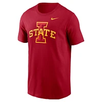 Men's Nike Cardinal Iowa State Cyclones Logo T-Shirt
