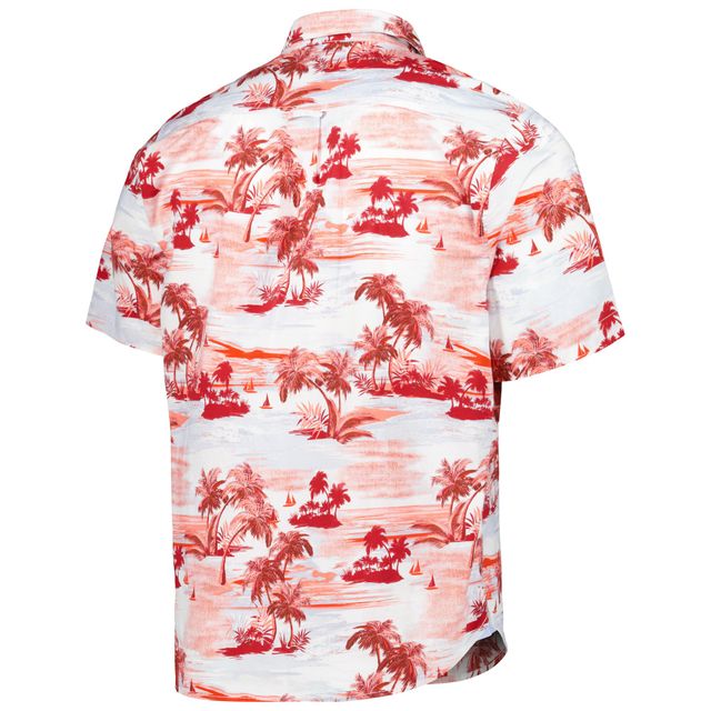 Chemise boutonnée Tommy Bahama Cardinal Iowa State Cyclones Tropical Horizons pour homme