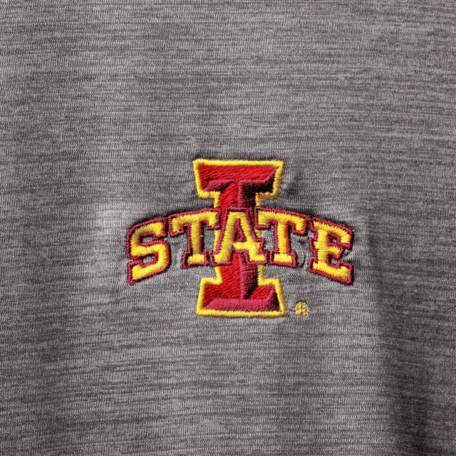 Polo Tommy Bahama Gris Iowa State Cyclones Delray IslandZone pour homme