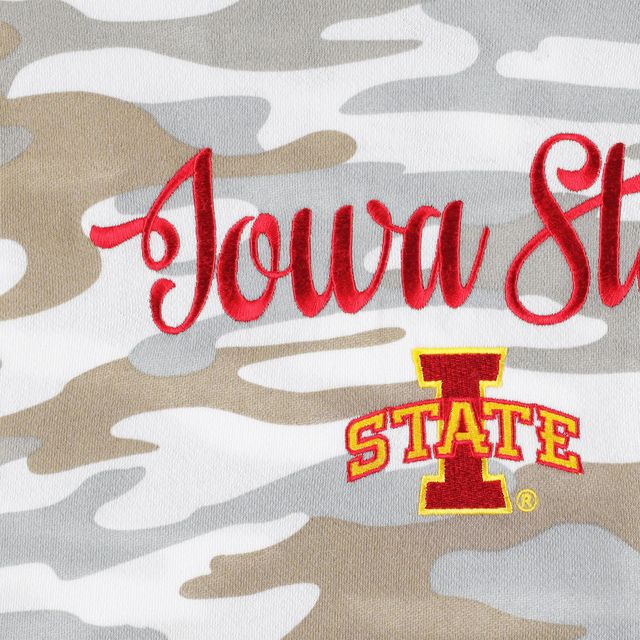 Sweat à capuche Pressbox Camo Iowa State Cyclones San Pablo pour femme