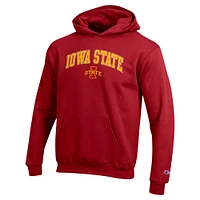 Youth Champion Cardinal Iowa State Cyclones Campus Pullover Hoodie