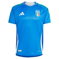 Men's adidas  Blue Italy National Team 2024 Home Authentic Jersey
