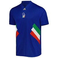Maillot de football iconique l'équipe nationale d'Italie adidas bleu pour homme