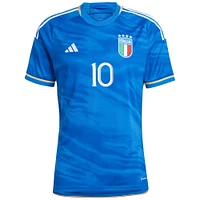 Homme adidas Lorenzo Insigne Bleu Italie Équipe Nationale 2023/24 Domicile - Maillot Replica Player