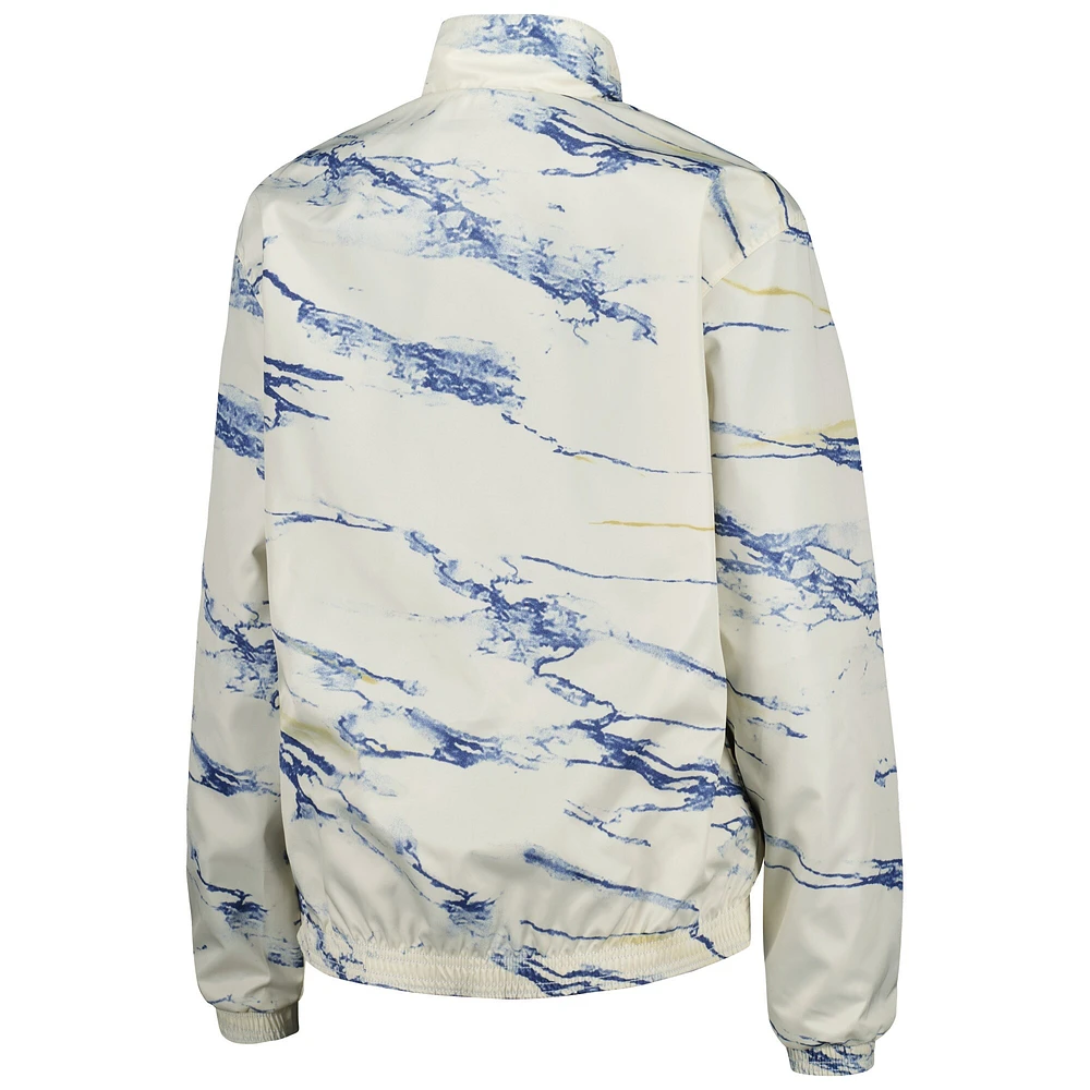 Women's adidas Blue Italy National Team Anthem Reversible Full-Zip Jacket