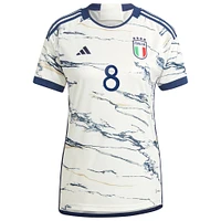 Women's adidas Jorginho White Italy National Team 2023 Away Replica Jersey