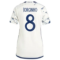 Women's adidas Jorginho White Italy National Team 2023 Away Replica Jersey