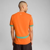 Men's Puma Orange Ivory Coast National Team 2025 Home Replica Jersey