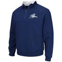 Men's Colosseum Royal Jackson State Tigers Tortugas Quarter-Zip Sweatshirt