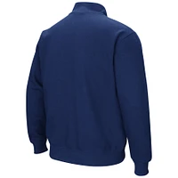 Men's Colosseum Royal Jackson State Tigers Tortugas Quarter-Zip Sweatshirt