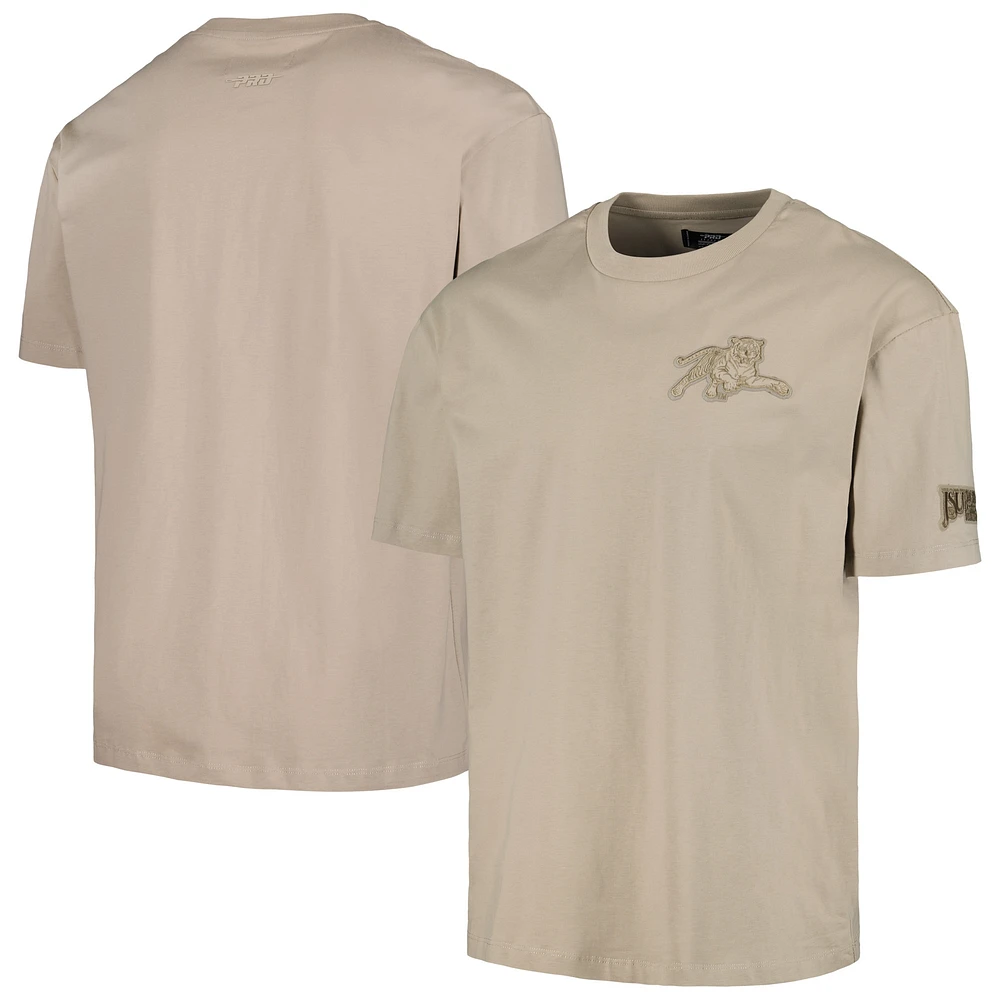 Men's Pro Standard Tan Jackson State Tigers Neutral T-Shirt