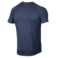 Men's Under Armour Navy Jackson State Tigers 2023 Sideline Performance Raglan T-Shirt