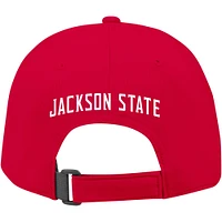 Men's Under Armour Red Jackson State Tigers Blitzing Accent Iso-Chill Adjustable Hat