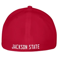 Casquette flexible Iso-Chill Blitzing Accent rouge des Jackson State Tigers pour hommes