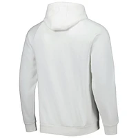 Men's Under Armour White Jackson State Tigers Coaches Prime Fleece Raglan Pullover Hoodie