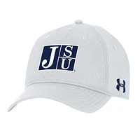 Men's Under Armour White Jackson State Tigers CoolSwitch AirVent Adjustable Hat