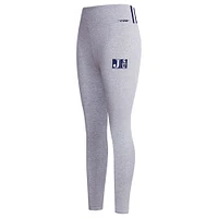 Women's Pro Standard Heather Gray Jackson State Tigers Classic 3-Hit Jersey Leggings
