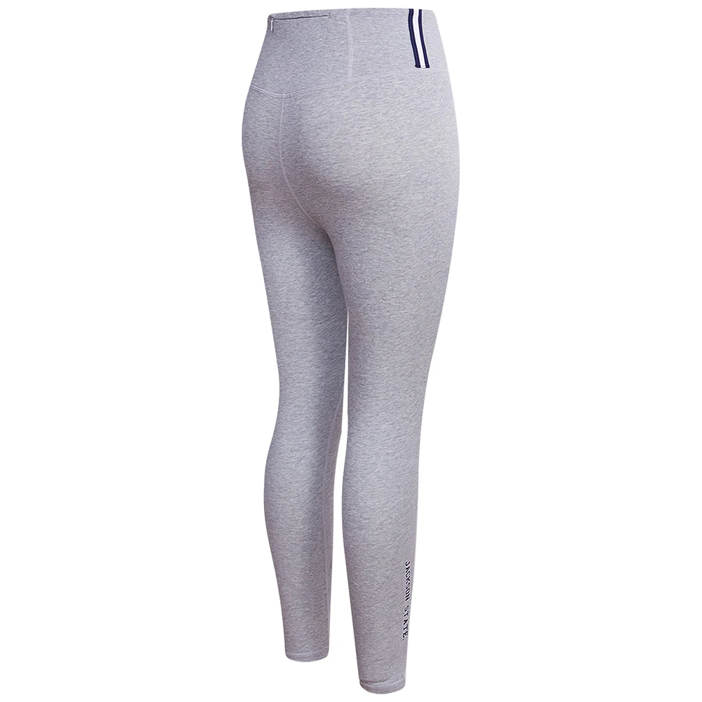 Women's Pro Standard Heather Gray Jackson State Tigers Classic 3-Hit Jersey Leggings