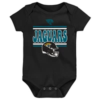 Infant Jacksonville Jaguars Play Day Three-Pack Bodysuit Set