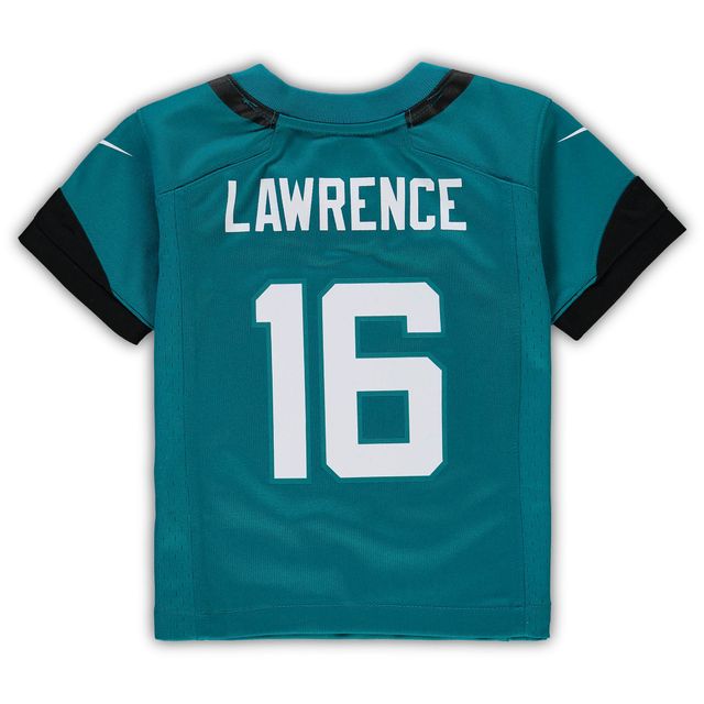 Maillot de match Nike Trevor Lawrence pour bébé, bleu sarcelle, Jacksonville Jaguars
