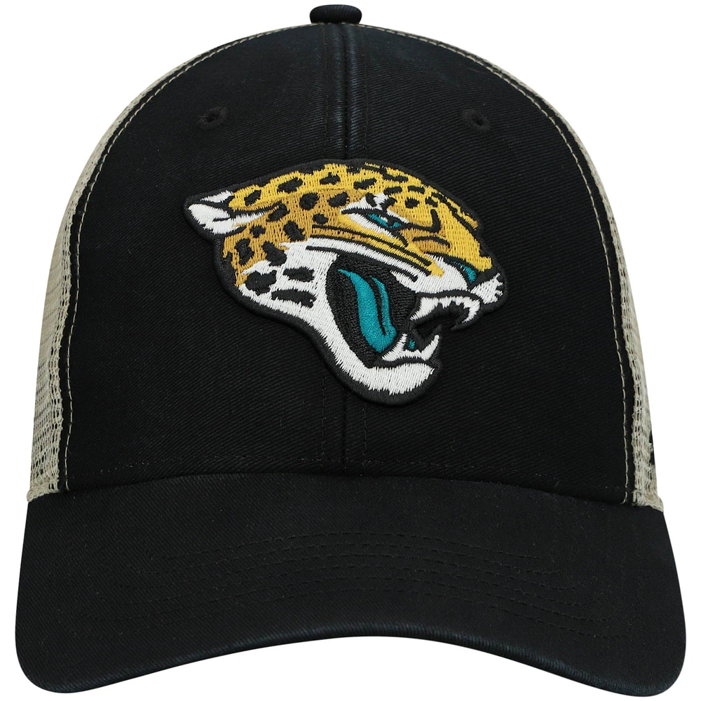 Men's '47 Black Jacksonville Jaguars Flagship MVP Snapback Hat